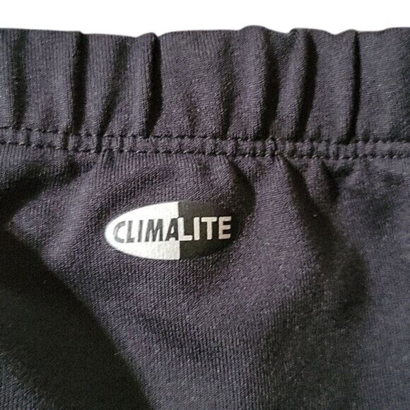 Adidas Climalite Black Athletic Track Pants For Men Lightweight & Comfortable Si - Picture 6 of 9